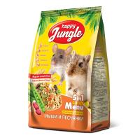 HAPPY JUNGLE Корм для мышей и песчанок 400гр