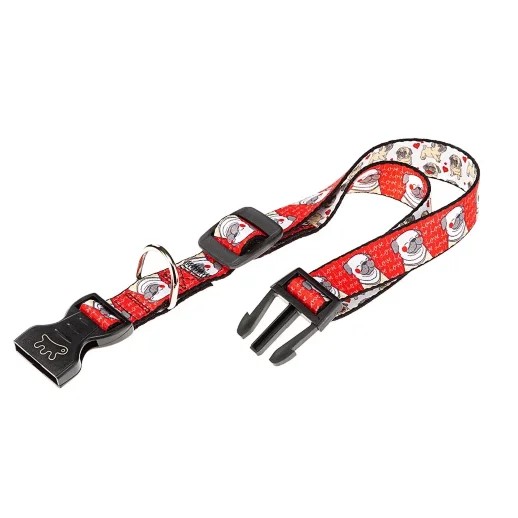 Ошейник ФЕРПЛАСТ ARLECCHINO C25/70 нейлон, с пластиковым креплением