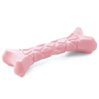 Игрушка PUPPY для щенков из термопласт. резины "Косточка розовая", 105мм 12191141 ТРИОЛ