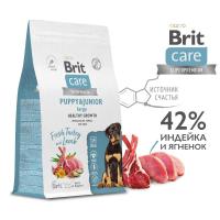 Брит CARE Сухой корм с инд и ягн д/щенков крупных Puppy&Junior L Healthy Growth 12 кг 5066339