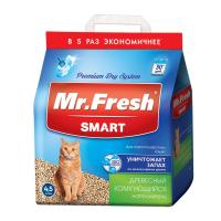 MF Smart Наполнитель для короткош кошек 4,5 л