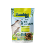 Корм Bambini Pets для крыс и мышей, 800 г