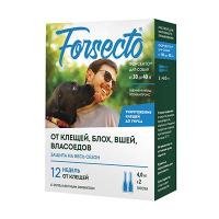 Forsecto® капли для собак от 30 до 40 кг 4,0 мл №2