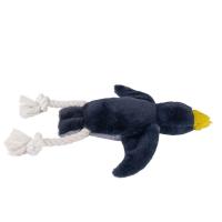 Игрушка д/собак УТКА МЕХОВАЯ 38*28*6см (мех, х/б канат) 3006 Дарэленд