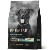 Premier Dog Lamb&Turkey ADULT Medium (Ягненок с индейкой для соб. средних пород) 10кг