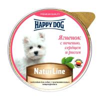 Happy Dog Natur Line Ягненок с печенью,сердцем и рисом щенки (НФКЗ) - 0,125 кг