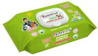 Салфетки PrettyPet для лап,глаз и ушей 1уп/120шт