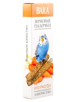 ВАКА Зерновые палочки д/волнистых попугаев "Морковь" 2шт