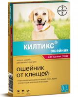 КИЛТИКС Ошейник п/б д/крупных собак 70 см