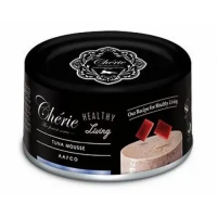 Pettric консервы Cherie Healthy Living Мусс из тунца с лососем 80г