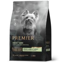 Premier Dog Lamb&Turkey ADULT Mini (Ягненок с индейкой для соб. мелких пород) 8 кг