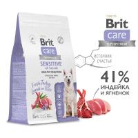 Брит CARE Сухой корм с инд и ягн д/собак всех пород Adult Sensitive Healthy Digestion 12кг 5066476