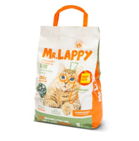 Наполнитель комкующийся Mr.Lappy TOFU Зеленый чай 5л(2,5кг)