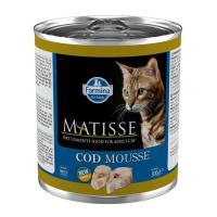 Farmina Matisse Cat консервы мусс с треской д/взр. кошек 300г