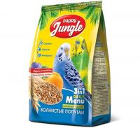 HAPPY JUNGLE корм д/волнистых попугаев 500гр