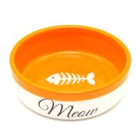 БАДДИ миска керамическая "Мяу" 0,36л HD22P474