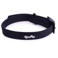 Ошейник из биотана LionPets с метал.пряжкой LPO-00520-1 Черный,Размер L (ош 33-55см,ширина 1,9см)