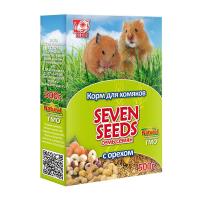 SEVEN SEEDS корм д/хомяков с орехом 500г (1*12) S108