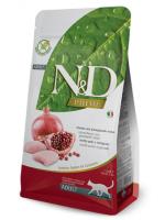 Farmina N&D Cat беззерновой курица с гранатом для взрослых кошек 300 г