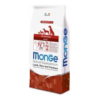 Сухой корм Monge Dog Speciality Line Monoprotein д/собак всех пород ягненок с рисом и картофелем 2,5