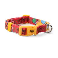 Triol СОЮЗМУЛЬТФИЛЬМ Ошейник нейлоновый "Большой секрет" М, красно-желтый, 20*340-490мм
