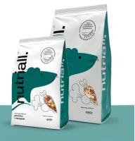 Nutriall корм д/крыс с овощами 400г
