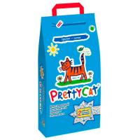 PRETTY CAT наполнитель впитывающий для кошачьих туалетов Naturel с алоэ 4л/2кг