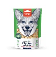 Wanpy Dog Сублимированное лакомство для собак "Курица и фрукты" 40 г