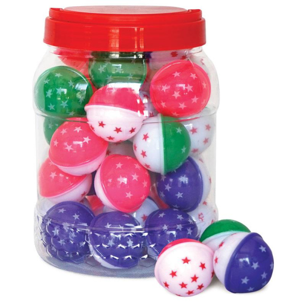 3893 Игрушка д/кошки "Мяч-планета" d40мм 1шт (1*32шт) ТРИОЛ