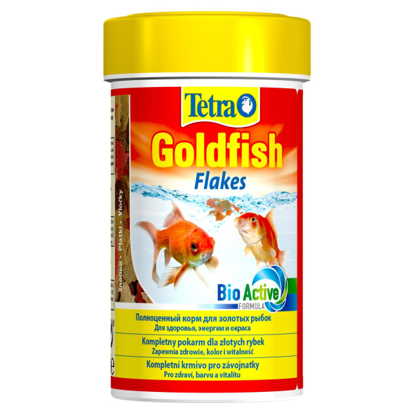 TetraGoldfish корм в хлопьях для всех видов золотых рыбок 100 мл