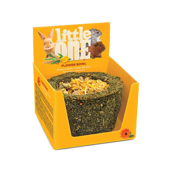 Little One д/грызунов Лукошко цветочное 120г