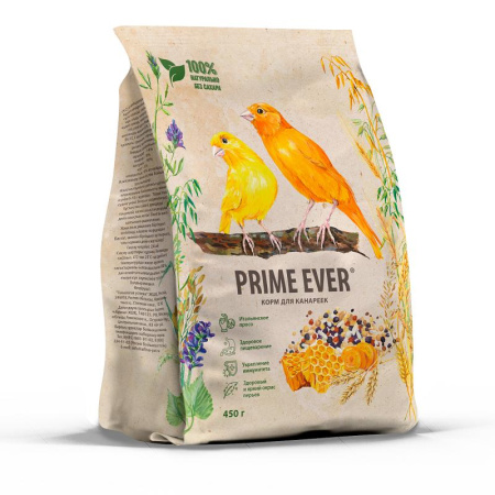 Prime Ever сухой корм для канареек 0,45кг