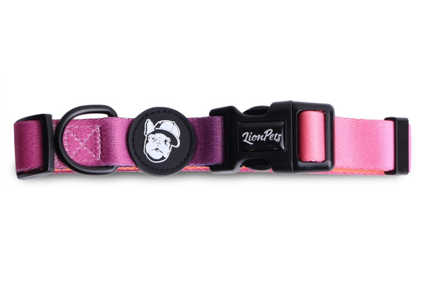 Ошейник для собак LionPets с рисунком из полиэстера LPO-00500-7 (Обхват 25-40 см, ширина 2,0 см)