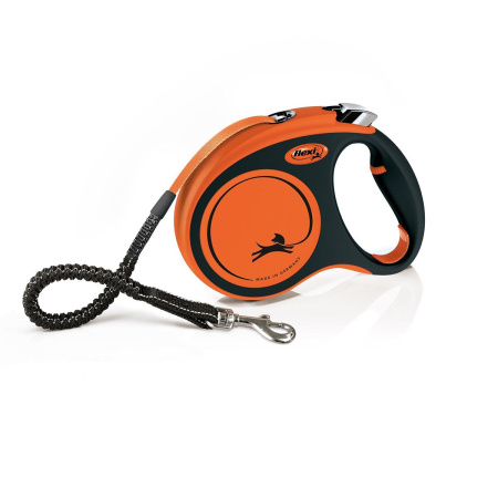 Flexi рулетка Xtreme L (до 65 кг) 5 м лента оранжевая