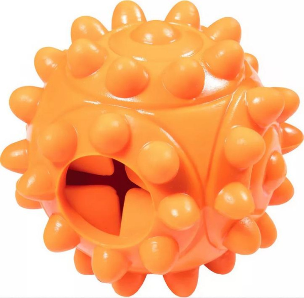 Игрушка для собак из цельнолитой резины "Мяч-космос", d70мм, Triol