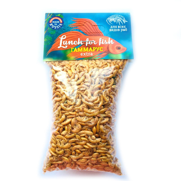 Гаммарус Lunch for fish extra корм д/рыб п/п 250мл стандарт