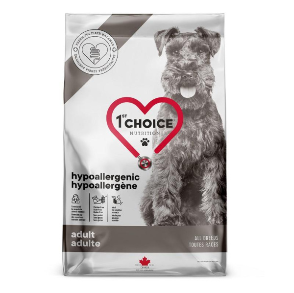 1st CHOICE GF HYPOALLERGENIC Утка 340 гр д/собак
