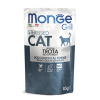 Влажный корм Monge Cat Grill для стерилизованных кошек, с форелью, паучи 85 г