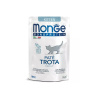 Влажный корм Monge Cat Natural Monoprotein для котят и беременных кошек, из форели, паучи 85 г