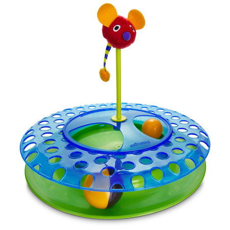 Petstages игрушка для кошек Трек "2 мячика II