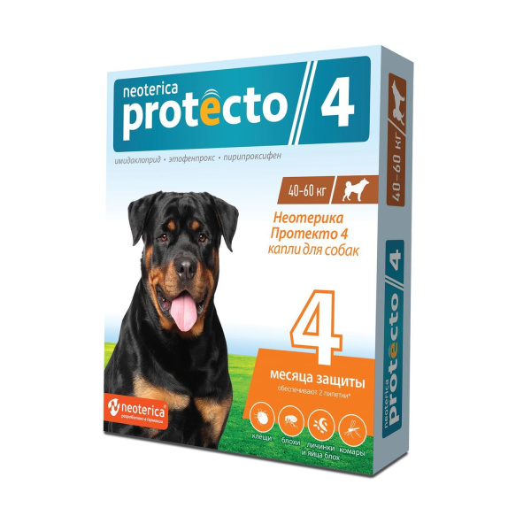 PROTECTO капли собак 40-60кг №2
