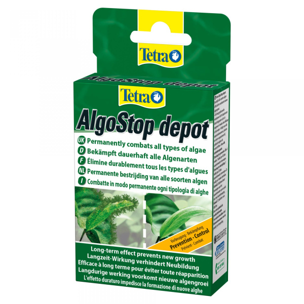 Tetra AlgoStop Depot средство против водорослей длительного действия 12 таб (1шт)