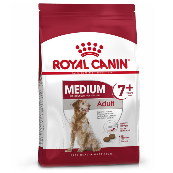 Медиум эдалт +7 15 кг ROYAL CANIN