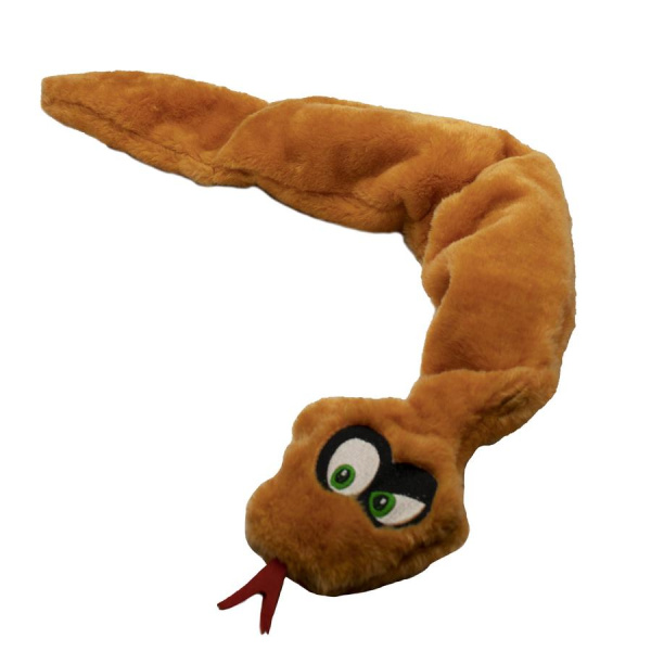 sh-08532 Игрушка для собак рыжая КОБРА ЛЕЯ 1м