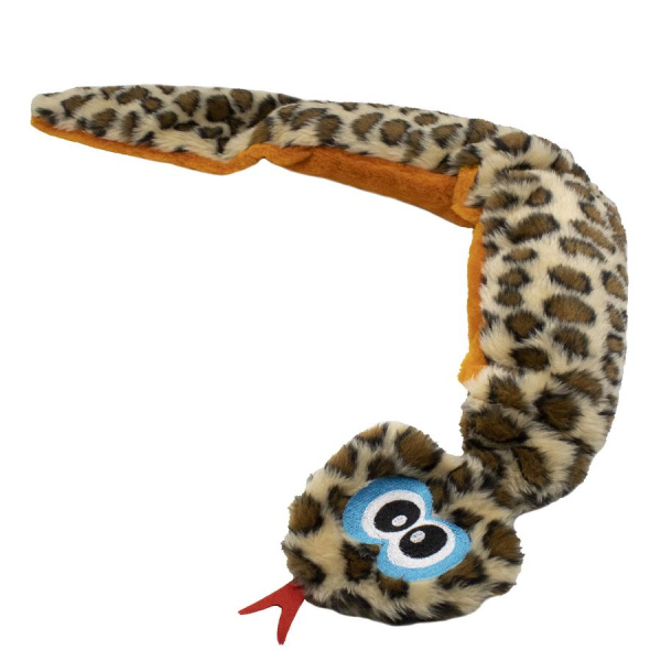 sh-08536 Игрушка для собак тигровая ГАДЮКА ЗЕНА 1м