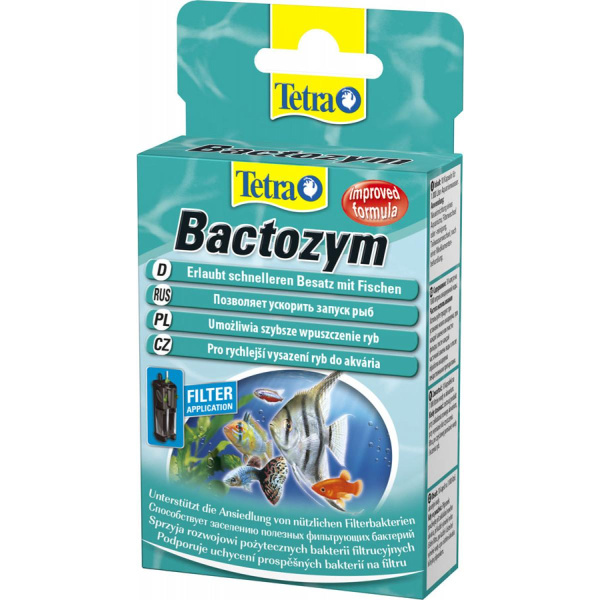Tetra Bactozym средство для биологического запуска аквариума 10 капсул (за 1 капсулу)