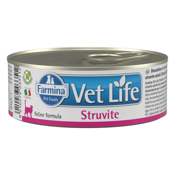Farmina Vet Life Cat Struvite ж/б 85г