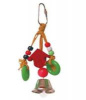Игрушка д/попугаев КЕША Колокольчик с аппликациями 16см SF-3101