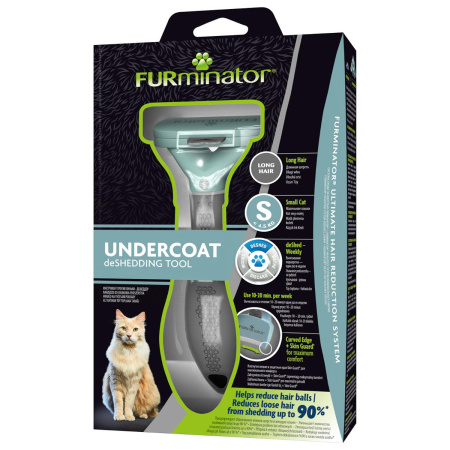 ВАЛТА FURminator S для маленьких кошек c длинной шерстью