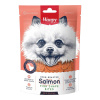 WANPY DOG лакомые кусочки из нежного лосося в форме рыбок 100г
